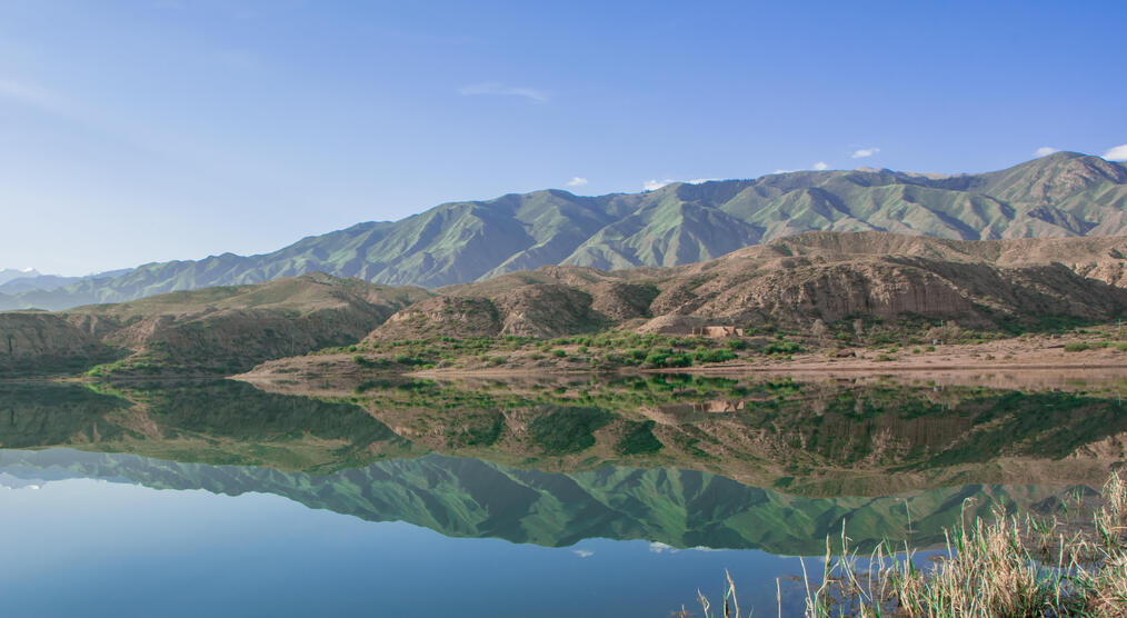 Eine Station während der Kirgisistan Reise - der Issyk-Kul See