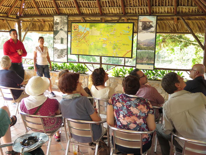 SKR Reisegruppe beim Besuch des Öko- und Biosphärenreservats Las Terrazas