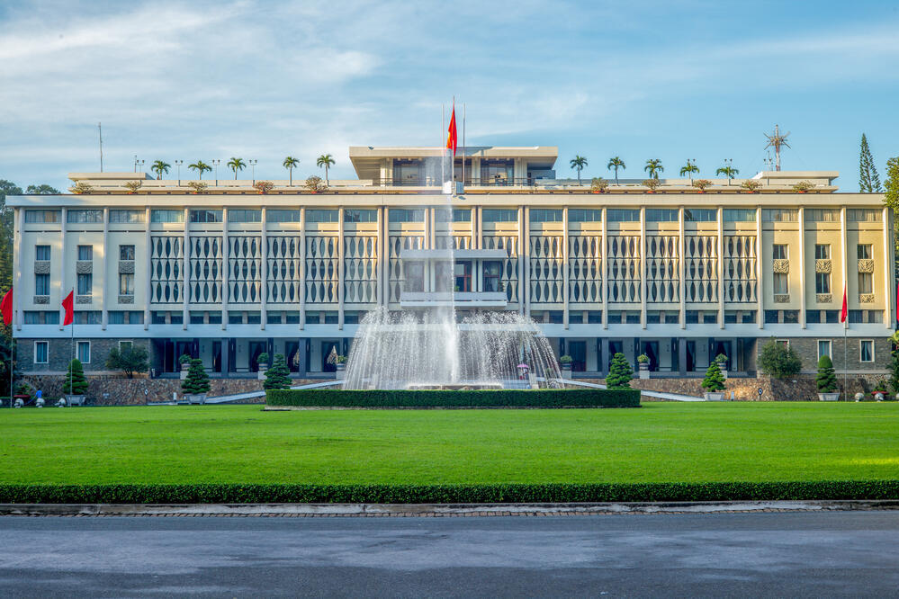 Unabhängigkeitspalast in Saigon 