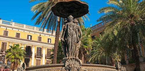 Brunnen am Plaza Vieja