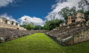Maya- Ruinen in Copan