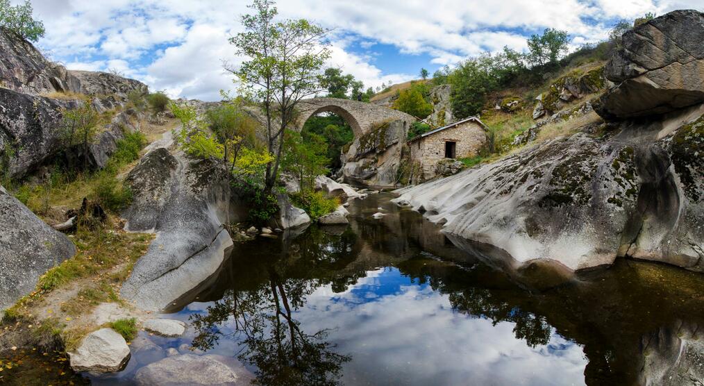 Steinbrücke bei Bitola Mazedonien Reisen