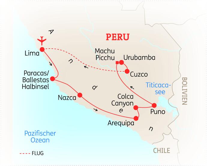 15 Tage Peru Rundreise Höhepunkte 2020