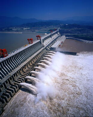 Drei-Schluchten-Damm am Yangtze 
