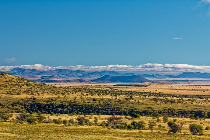 Karoo Landschaft bei Cradock