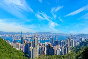 Stadtblick vom Victoria Peak