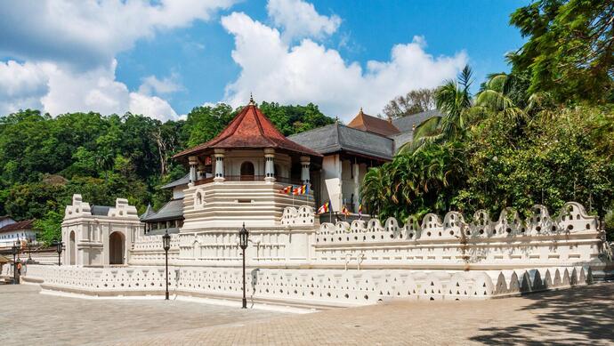 Zahntempel in Kandy in Sri Lanka