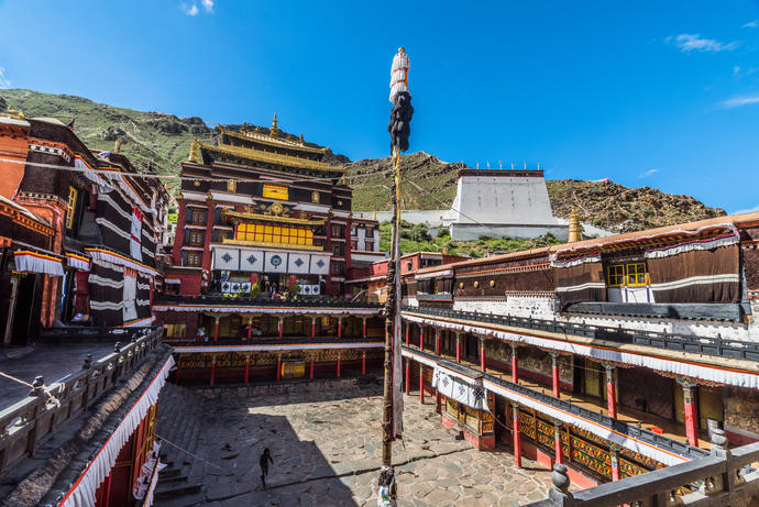 Tashilhünpo-Kloster in Shigatse