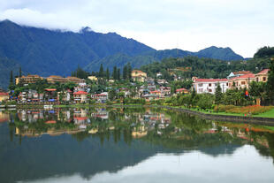 Blick auf Sapa 