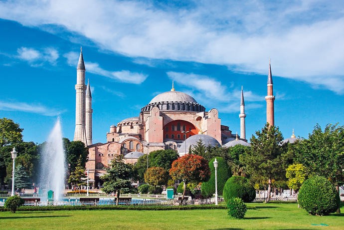 Hagia Sophia Moschee in Istanbul