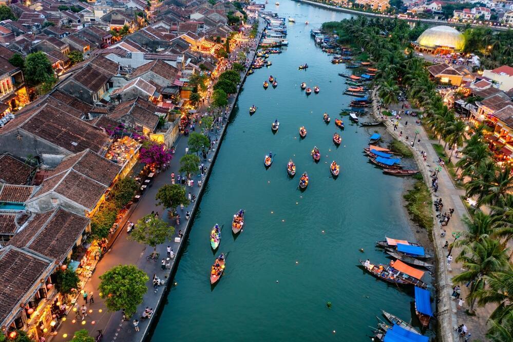 Luftaufnahme von Hoi An