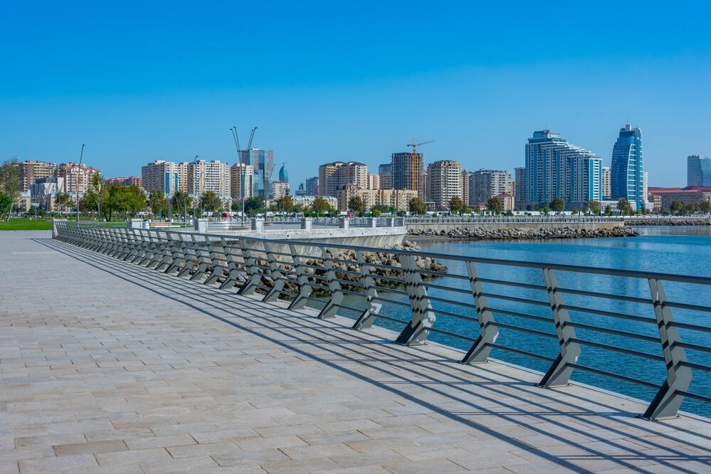 Seepromenade in Baku