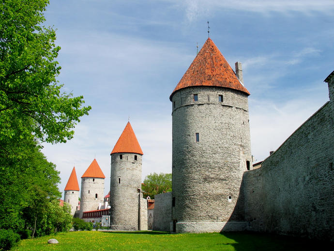 Stadtmauer in Tallinn 