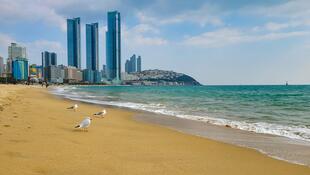 Haeundae Strand in Busan 