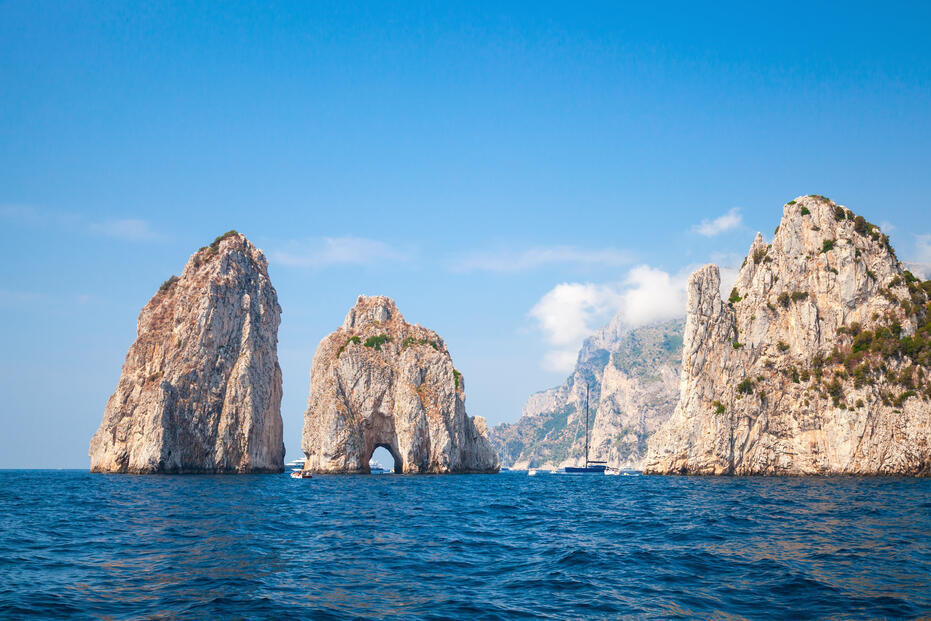 Faraglioni Felsen Capri Insel