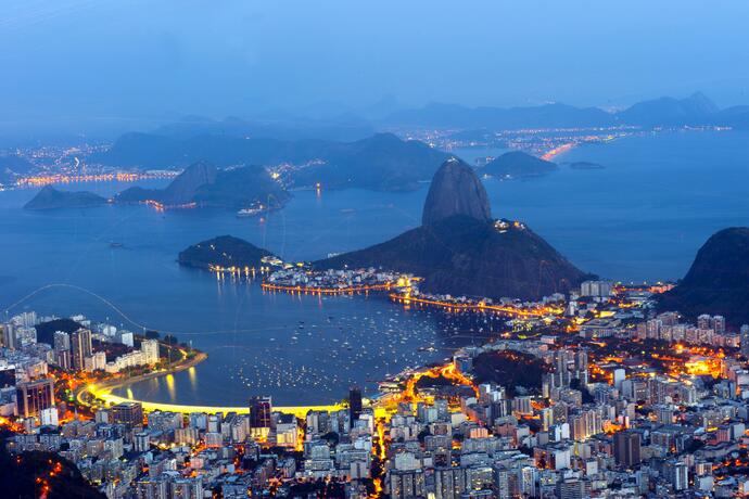 Rio bei Nacht