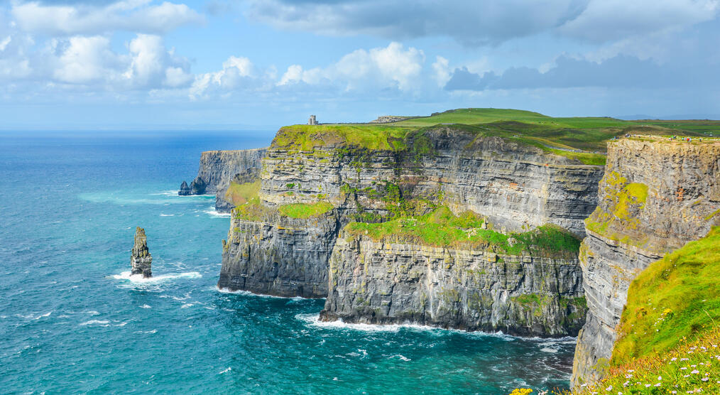 Blick auf Cliffs of Moher