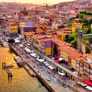 Cais da Ribeira in Porto