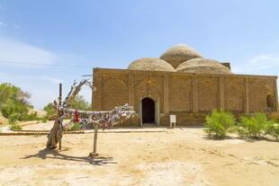 Mausoleum von Merw in der Wüste Karakum