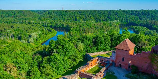 Gauja National Park in Latvia