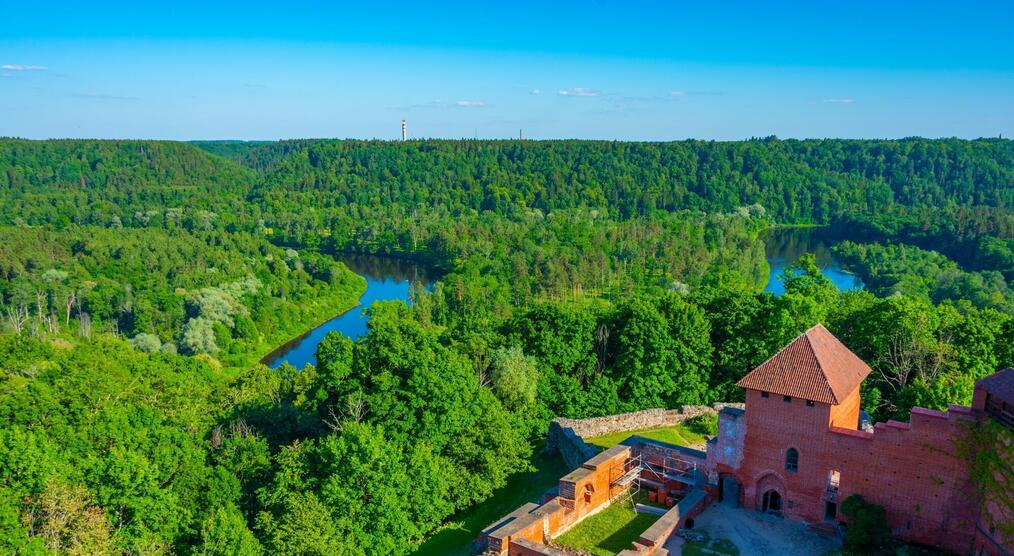 Gauja National Park in Latvia