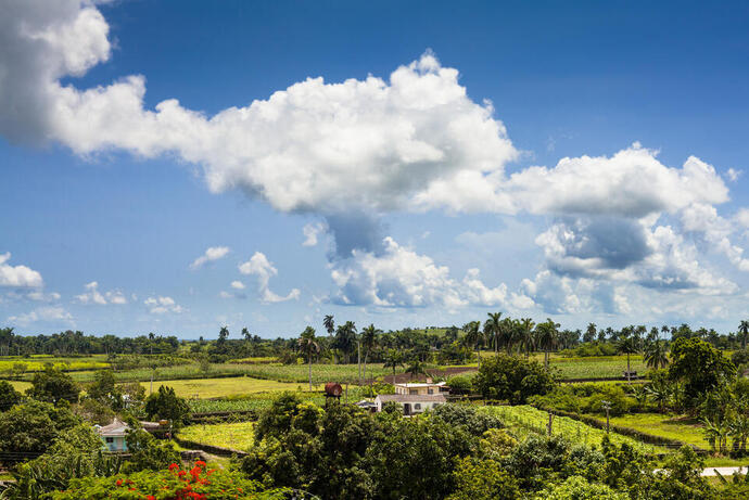 Landschaft Santa Clara