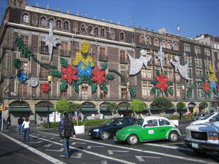 Mexico City, am Hauptplatz