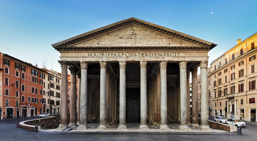 Pantheon Bauwerk Aus Der Antike