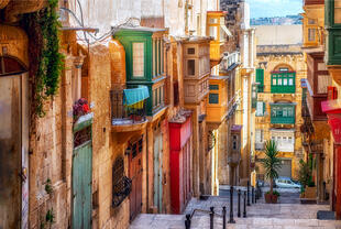Straßen von Valletta