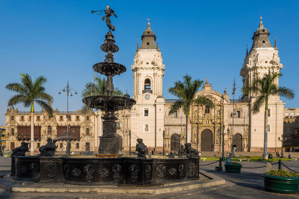 Plaza de Armas in Lima