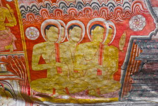 Gemälde in Dambulla