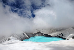 Kratersee auf Mt. Ruapehu 