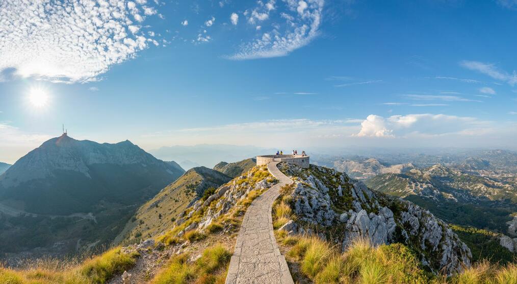 Lovcen Gebirge in Montenegro