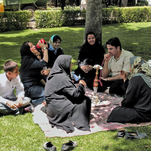 Park eMellat in Teheran 