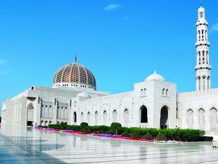 Sultan Qaboos Moschee - Maskat