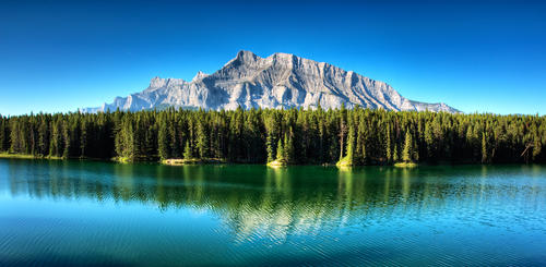 Panorama im Banff National Park 