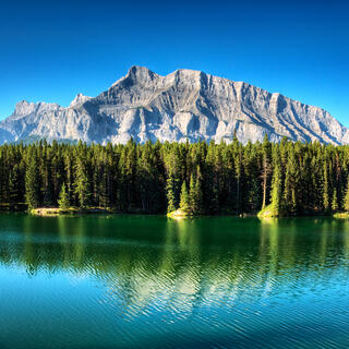 Panorama im Banff National Park 