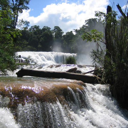 Agua Azul, Wasserfälle