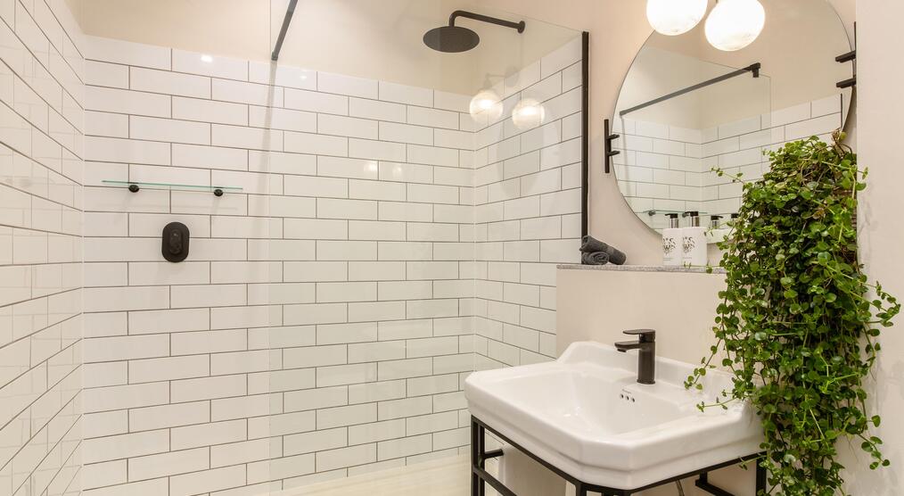 Badezimmer vom Superior Zimmer 