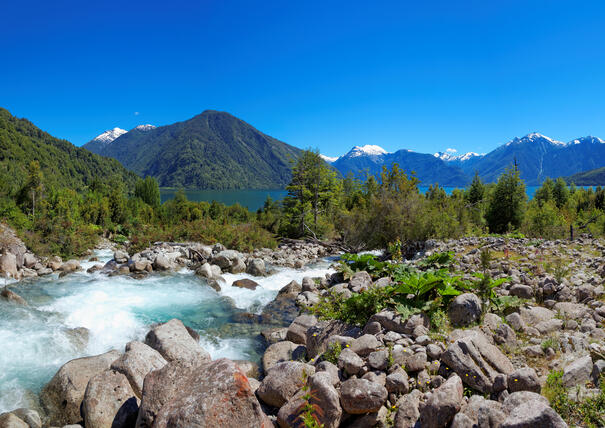 Die Landschaft während einer Patagonien Gruppenreise