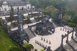 königliches Grab von Khai Dinh in Hue