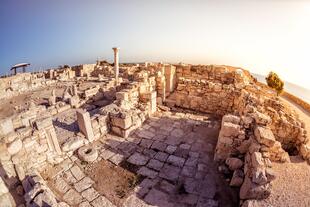 Kourion bei Sonnenuntergang