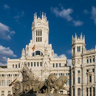 Spanien: Plaza de Cibeles, Madrid