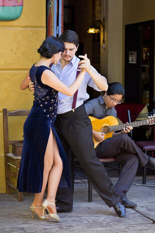 Straßen-Tango in Buenos Aires