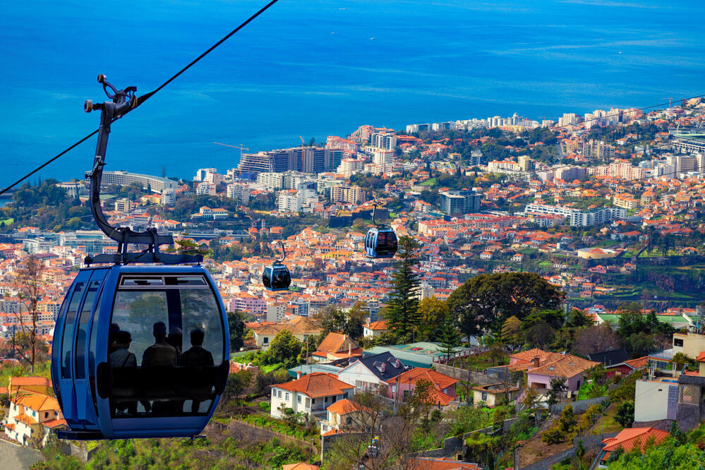  Seilbahn von Funchal 
