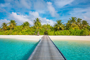 Strandpanorama Malediven