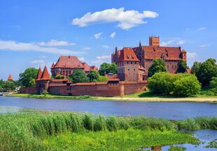 Blick auf die Marienburg