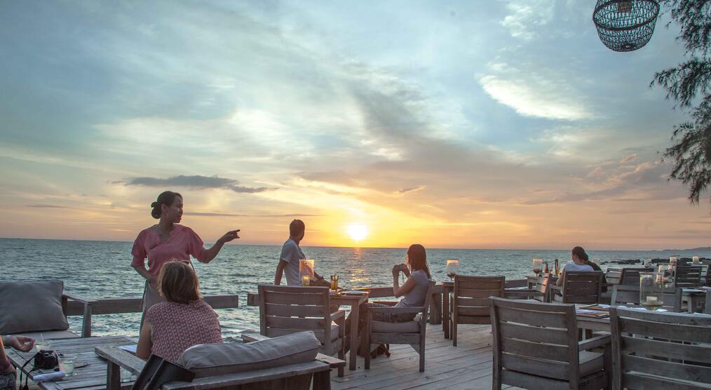 Restaurant am Meerblick
