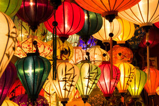 Bunte Lampions in Hoi An 