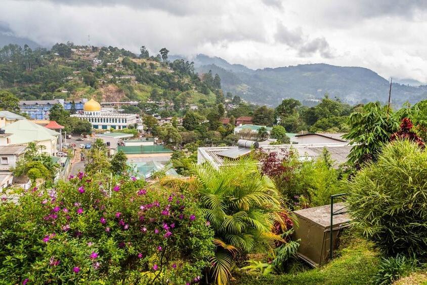 Panoramablick auf Bandarawela